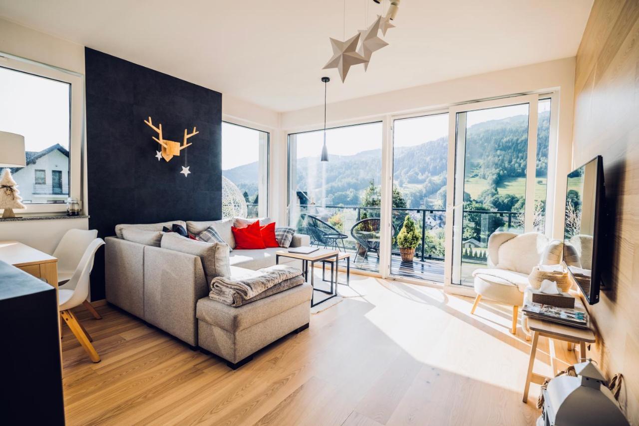 Widokowy Apartament Jodlowa Ski&Bike Щирк Екстериор снимка